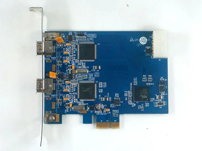 FWX2-PCIE10 Rev: 1.1 FWX2-PCIE10-2 Κάρτα σύλληψης 1394