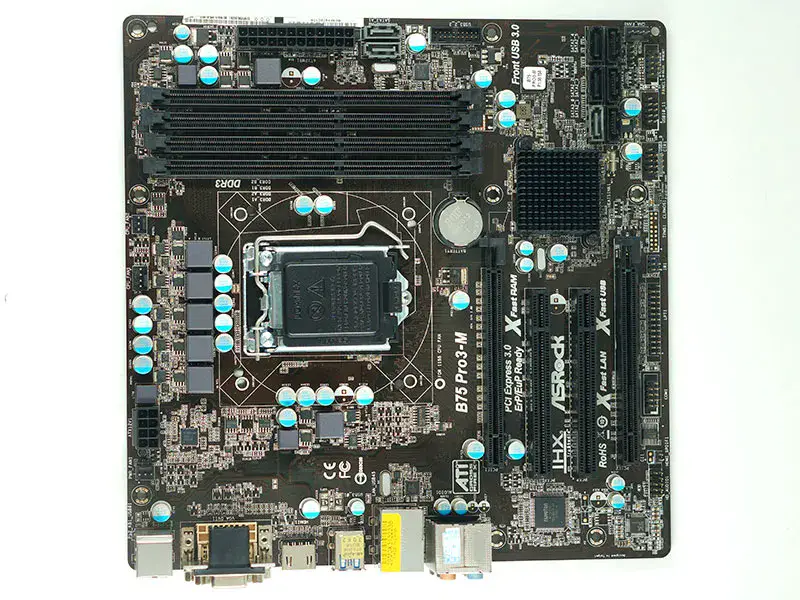 Μητρική πλακέτα Asrock B75 Pro3-M B75 LGA1155 Micro-ATX