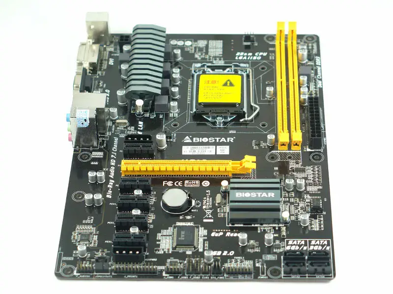 Μητρική πλακέτα BIOSTAR H81A DDR3 LGA 1150 6 PCI