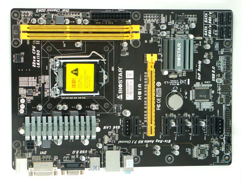 Μητρική πλακέτα BIOSTAR H81A DDR3 LGA 1150 6 PCI