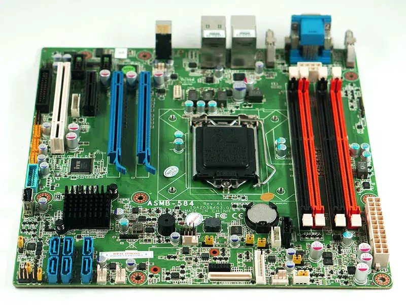 Advantech ASMB-584 REV.A1 ASMB-584G2 19A2058403-01 Μητρική πλακέτα