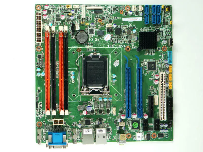 Advantech ASMB-584 REV.A1 ASMB-584G2 19A2058403-01 Μητρική πλακέτα