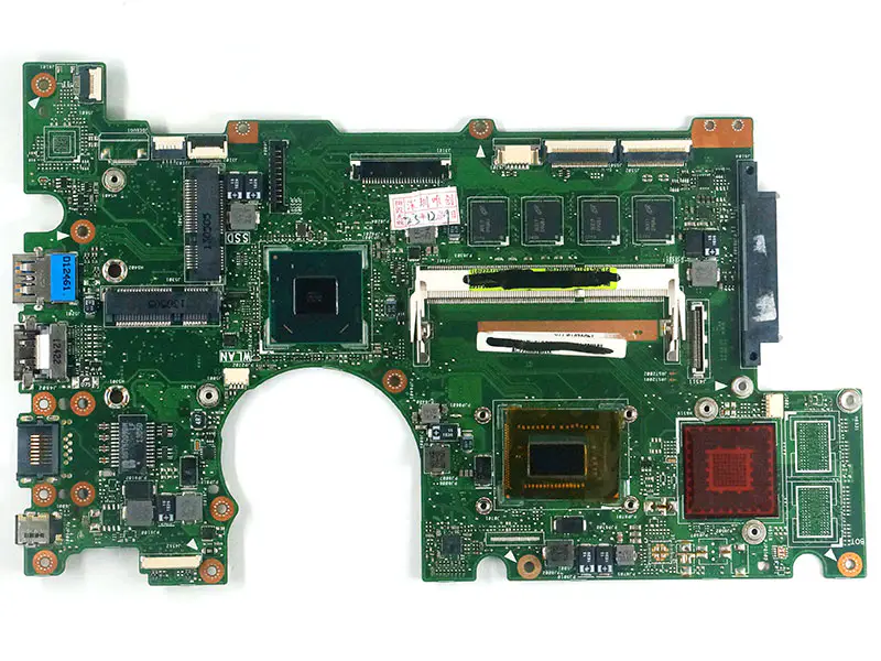 Μητρική πλακέτα B400A I5-3317U CPU REV2.0 4GB RAM Για μητρική πλακέτα Asus B400VC B400V B400A Laptop