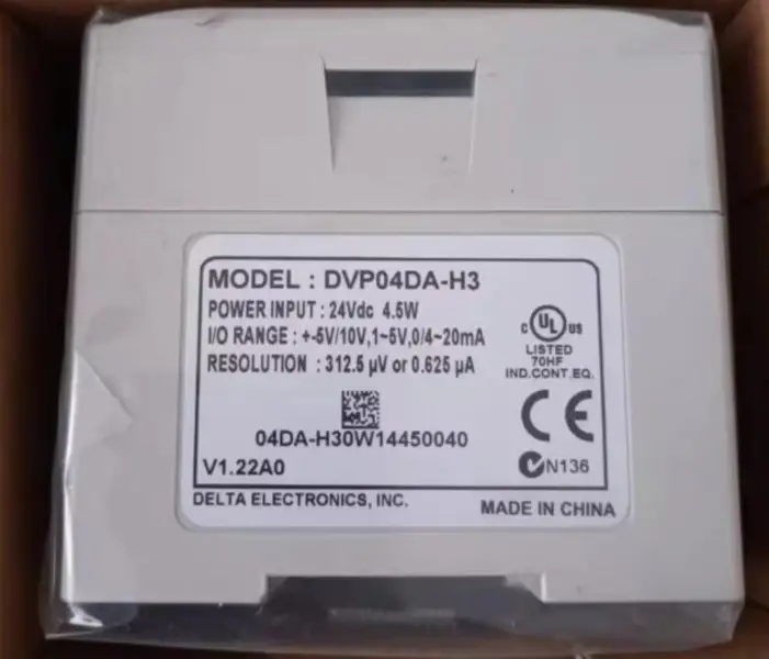 Μονάδα PLC DELTA DVP04DA-H3