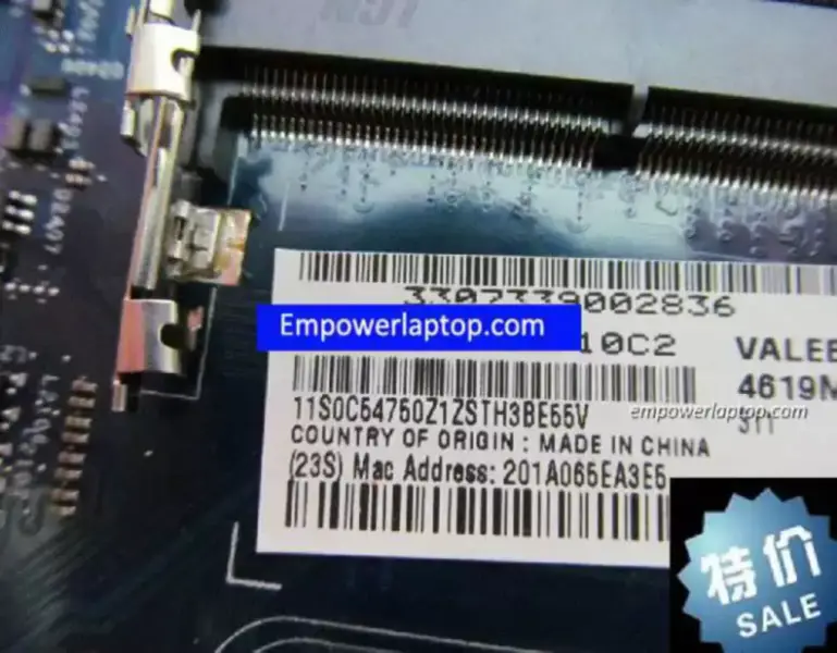Μητρική πλακέτα Lenovo E545 LA-8127P FRU:04X4809