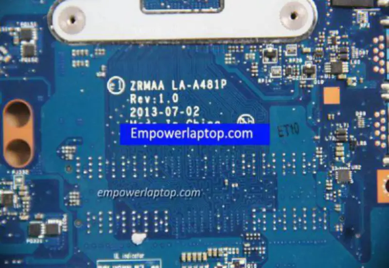 Μητρική πλακέτα Toshiba E55 ZRMAA LA-A481P K000151460