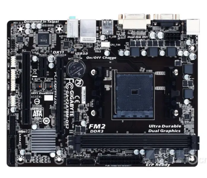 Μητρική κάρτα Gigabyte GA-F2A78M-DS2 A78 Socket FM2 DDR3 USB3.0 SATA3