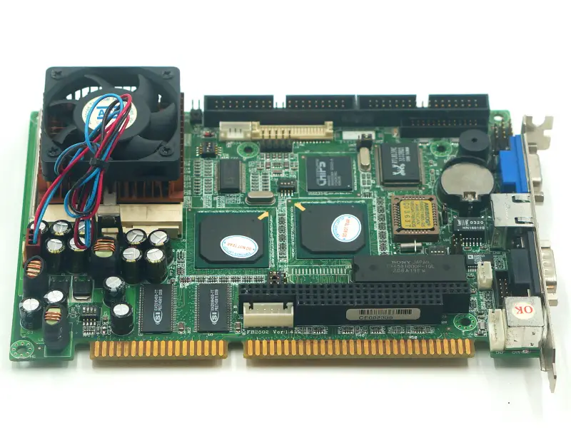FB2502 VER:1.4 μητρική πλακέτα με CPU και FAN