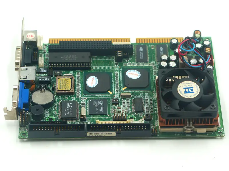 FB2502 VER:1.4 μητρική πλακέτα με CPU και FAN