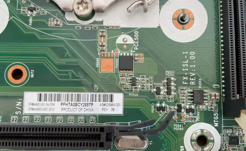 HP 280 G2 MT 849953-001 849953-601 828984-001 FX-ISL-1 REV:1.0 Μητρική πλακέτα επιτραπέζιου υπολογιστή USB 2.0