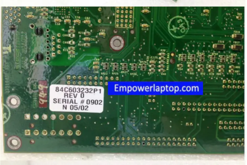 AVPRO 84C603232P1 REV 0 G15093-001 REV C SERIAL#0902 Βιομηχανική μητρική πλακέτα