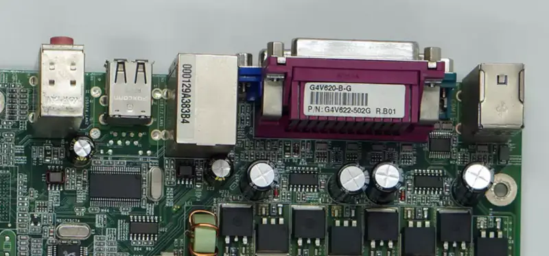 DFI G4V620-B-G REV B1 Μητρική κάρτα βιομηχανικού ελέγχου ATM 4 PCI 3 ISA