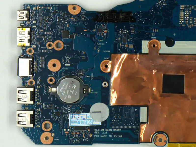 Μητρική πλακέτα Asus G551VW i7-6700HQ CPU GTX960M 2GB για φορητό υπολογιστή Asus N551V G551V FX551V