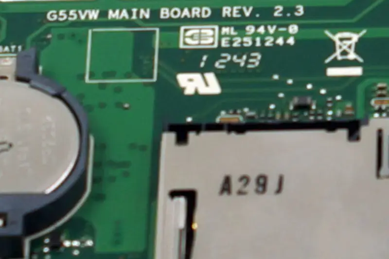 Μητρική πλακέτα Asus G55VW