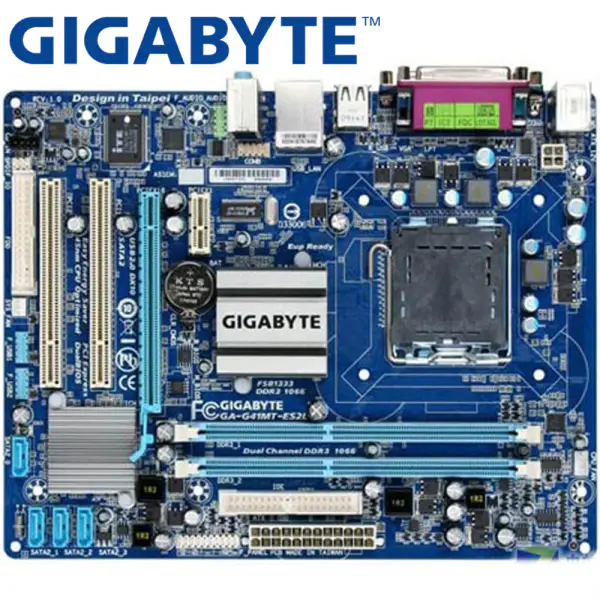 Gigabyte GA-G41MT-ES2L Μητρική κάρτα γραφείου G41 Socket LGA 775 για Core 2 DDR3 8G Micro ATX
