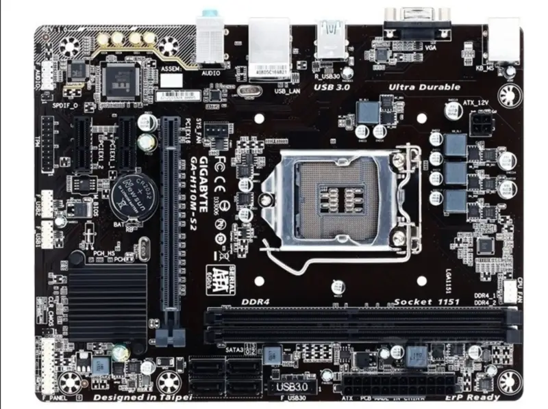Μητρική κάρτα Gigabyte GA-H110M-S2 LGA1151/DDR4/32G/M-ATX