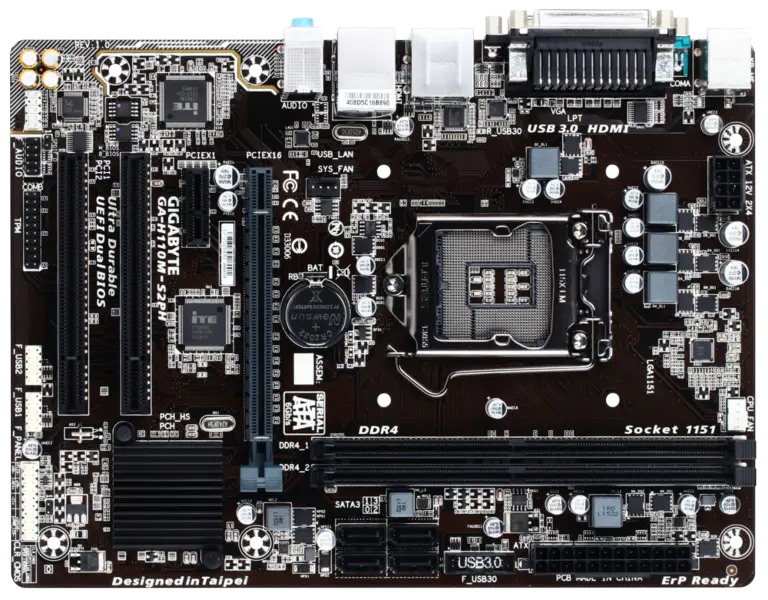 Μητρική κάρτα Gigabyte GA-H110M-S2PH LGA1151/DDR4/Mini-ITX