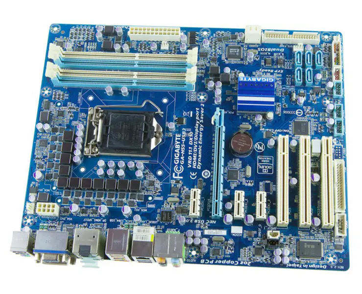 Βιομηχανική μητρική κάρτα Gigabyte GA-H55-USB3 LGA 1156 DDR3