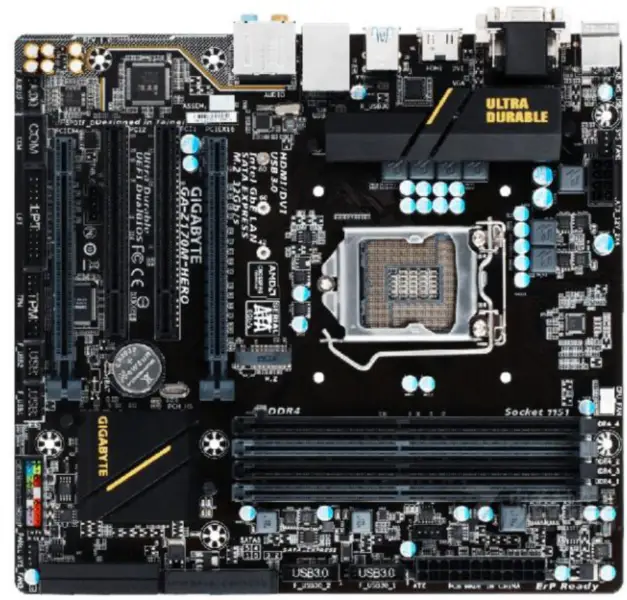 Μητρική κάρτα Gigabyte GA-Z170M-HERO