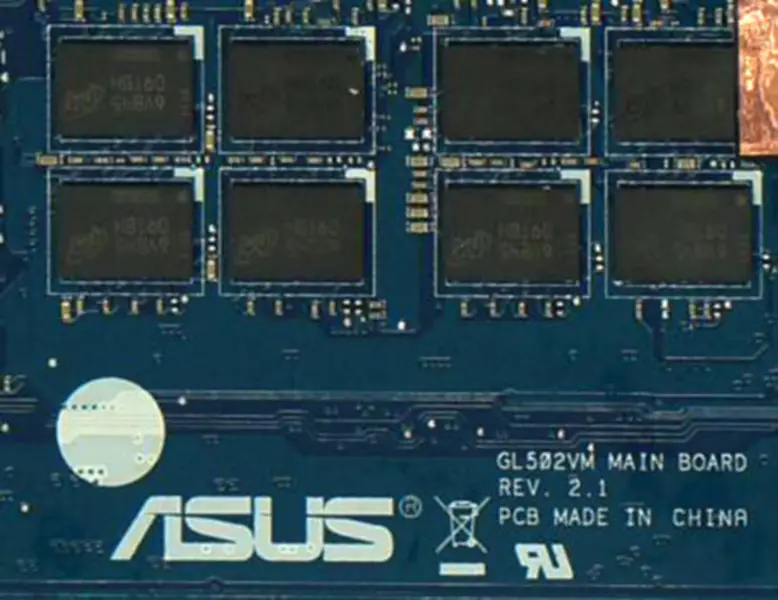 Μητρική πλακέτα Asus GL502VM για ASUS GL502 GL502V με GTX1060M/3GB I7-7700 I5-6300HQ