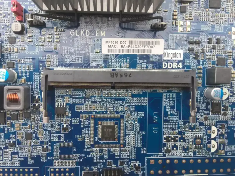 Μητρική πλακέτα ECS GLKD-EM J4005U/EMCC64G 17X19