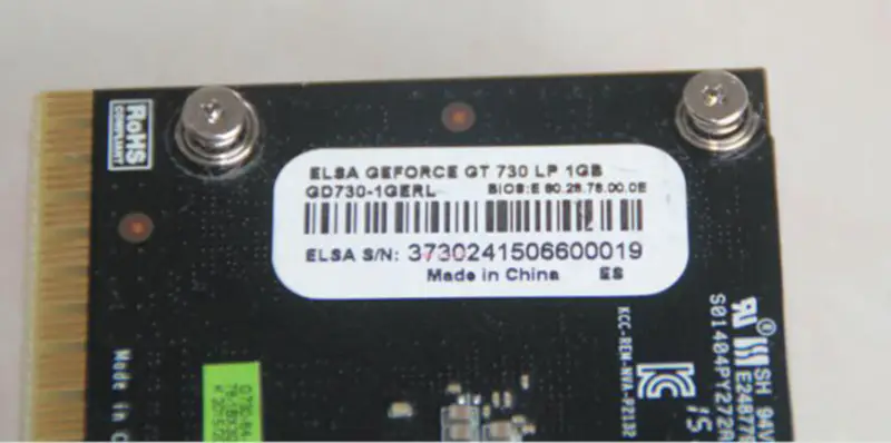 Κάρτα γραφικών ELSA GEFORCE GT730 1G