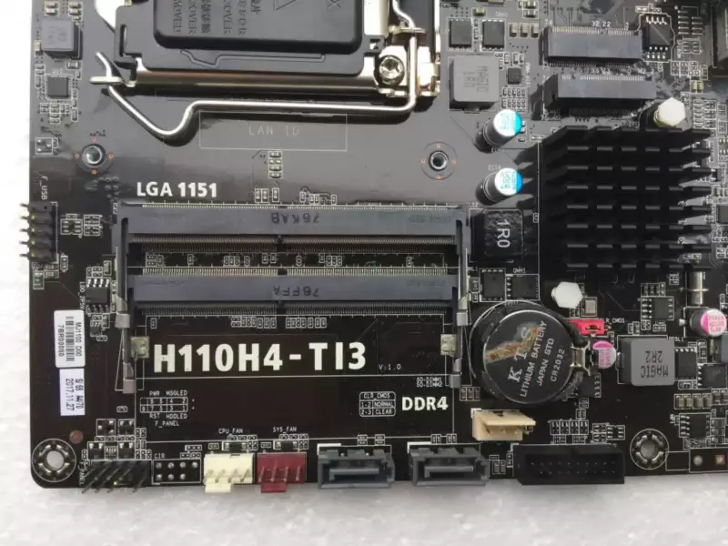 ECS H110H4-TI3 Μητρική πλακέτα H110 Chipset LGA1151 Mini-ITX