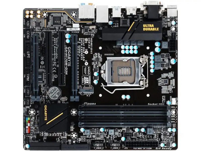 Μητρική κάρτα Gigabyte GA-Z170M-D3H