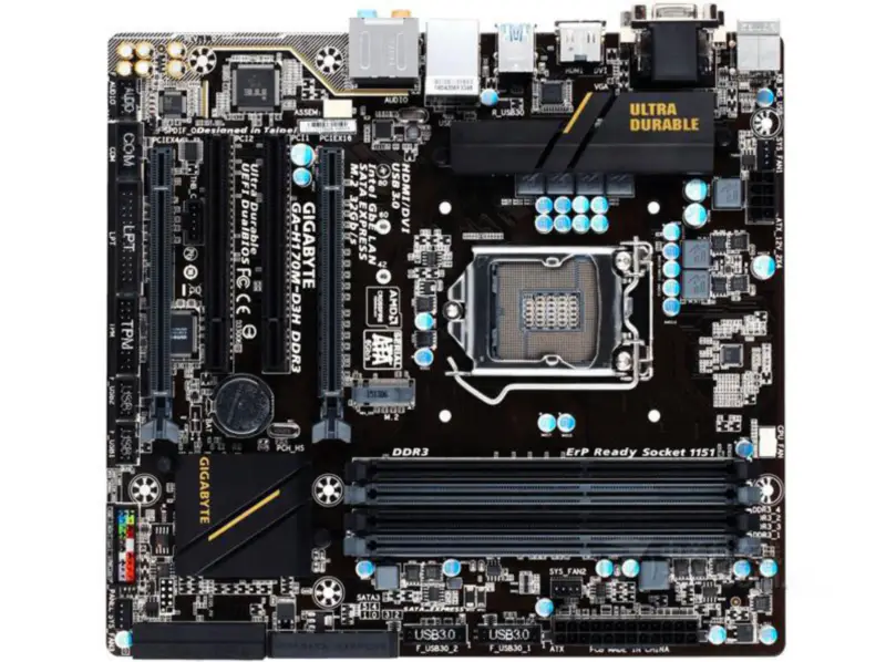 Μητρική κάρτα Gigabyte GA-H170M-D3H DDR3