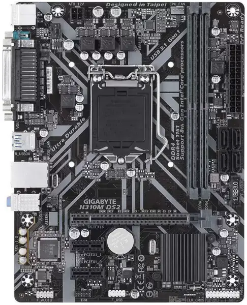 Μητρική κάρτα Gigabyte GA-H310M-DS2 H310M-DS2 H310M Socket LGA 1151 DDR4 USB3.0 SATA3.0