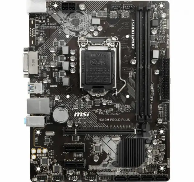Μητρική κάρτα MSI H310M PRO-D PLUS M-ATX LGA1151 DDR4 H310 USB3.1