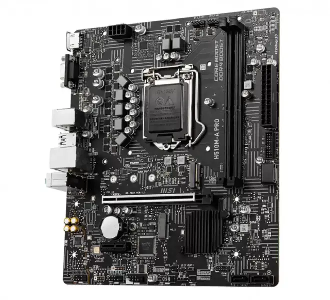 Μητρική κάρτα MSI H510M-A PRO LGA1200 DDR4 64GB M-ATX