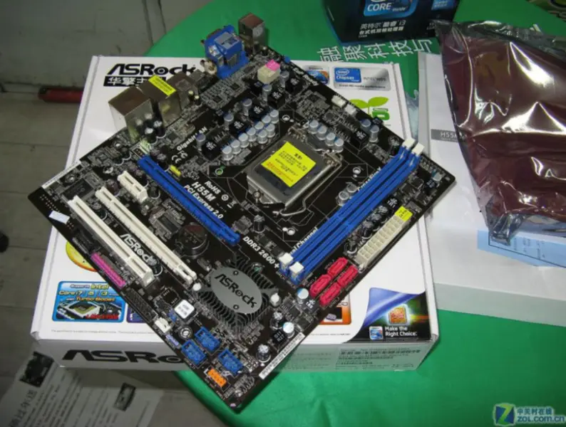 Μητρική πλακέτα ASRock H55M H55 LGA1156 SATA2 USB2.0