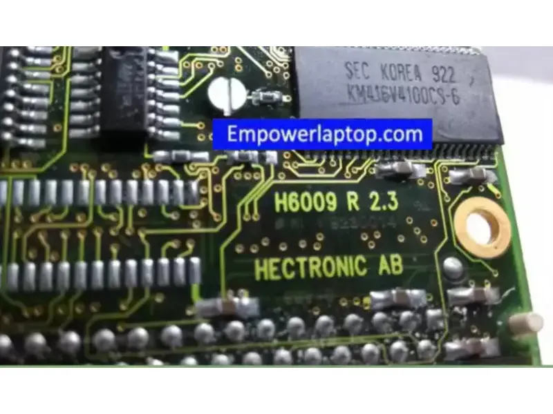 HECTRONIC AB H6009 R 2.3 FUNK TEST S/N 3980 βιομηχανική μητρική πλακέτα