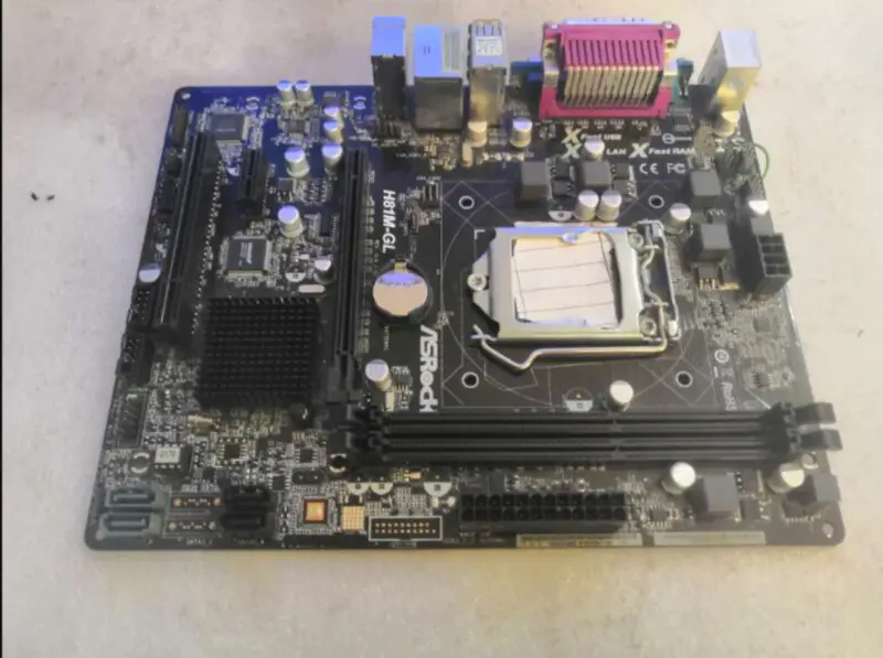 Μητρική κάρτα ASRock H81M-GL LGA1150 H81 USB3.0 SATA3 DDR3