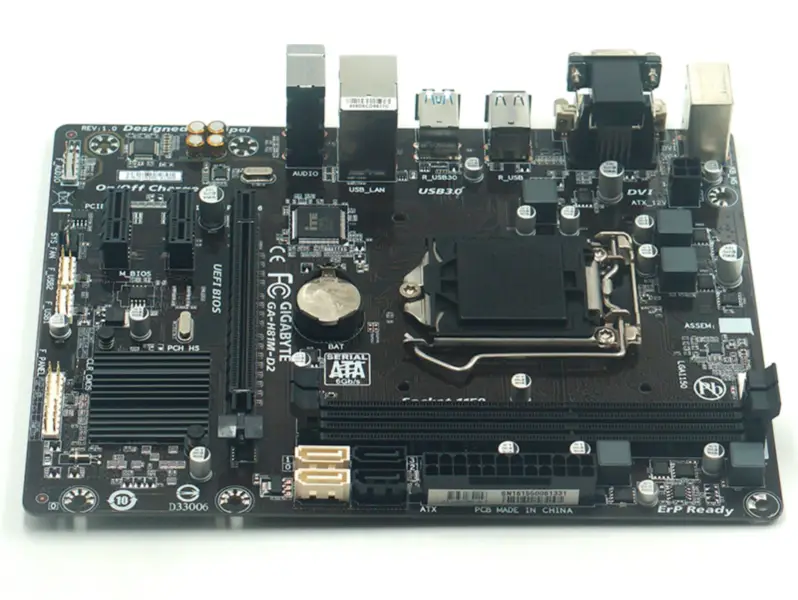 Μητρική πλακέτα Ga H81 Ddr3 Υποστήριξη μητρικής πλακέτας 4ης γενιάς Cpu Lga1150 Ddr3 Ga H81m D2