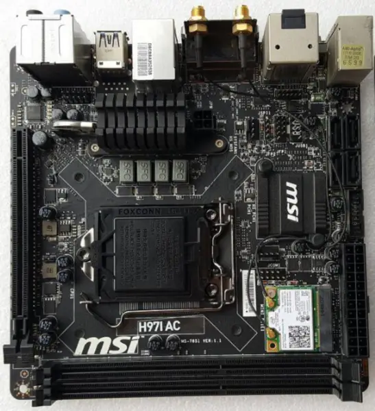 Μητρική πλακέτα MSI H97I AC