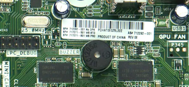 HP 712292-001 717071-501 717071-601 Μητρική πλακέτα IPM61-TB LGA 1155 H61