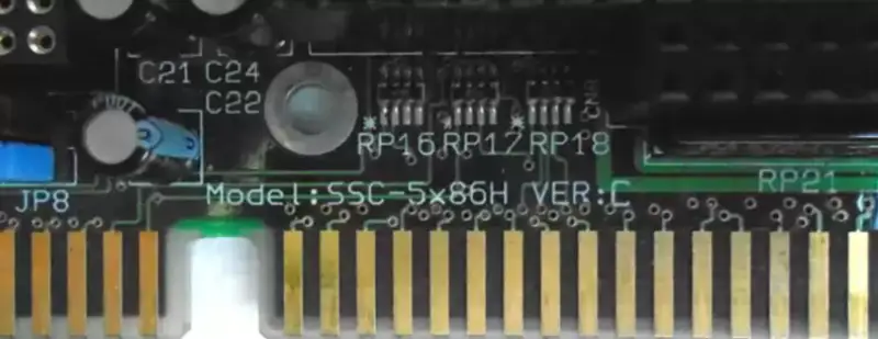SSC-5X86H VER:C industrial motherboard