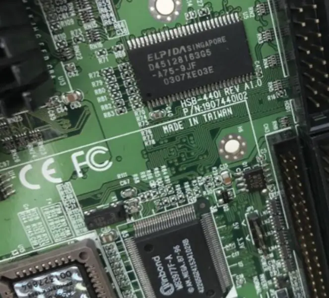 AAEON HSB-440I REV A1.0 βιομηχανική μητρική πλακέτα μισού μεγέθους ISA CPU Board
