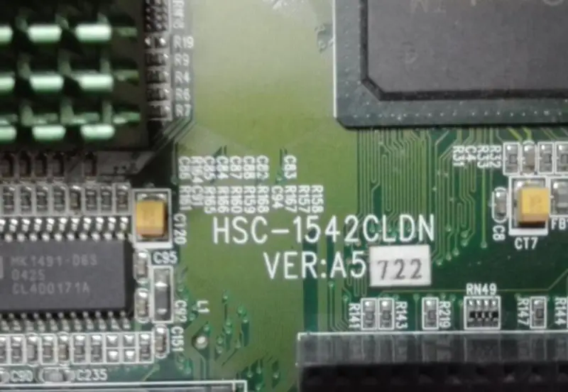 EVOC HSC-1542CLDN VER:A5 Μητρική πλακέτα εξοπλισμού βιομηχανικού ελέγχου