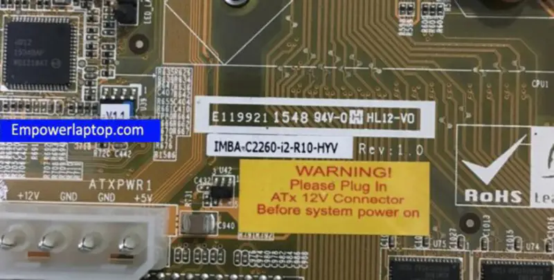 IEI IMBA-C2260-I2-R10 Rev:1.0 LGA1150 Μητρική πλακέτα βιομηχανικού εξοπλισμού ελέγχου