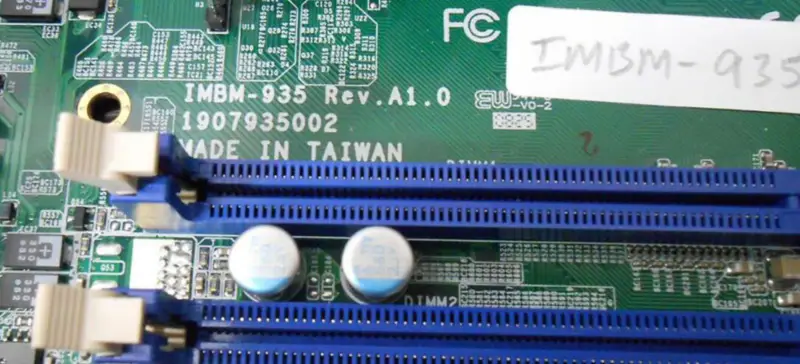 AAEON IMBM-935 REV.A1.0 Μητρική πλακέτα βιομηχανικού εξοπλισμού