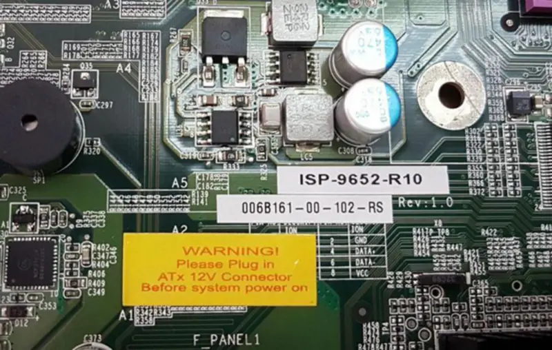 IEI ISP-9652-R10 Μητρική πλακέτα βιομηχανικού εξοπλισμού