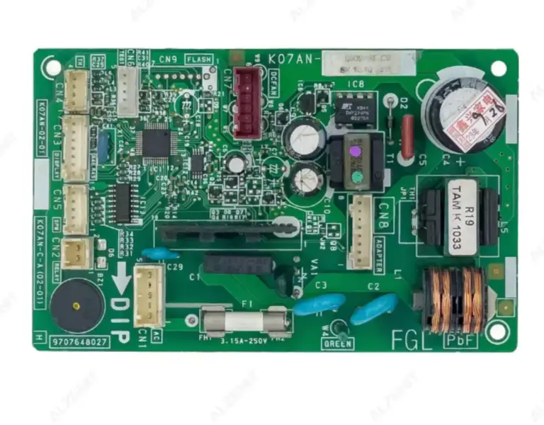 Fujitsu Air Conditioner Control Board K07AN-C-A(02-01) Circuit PCB K07AN-02-01 9707648027