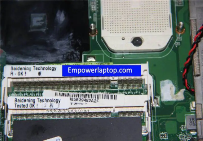 Μητρική πλακέτα Asus K40AE με CPU intel