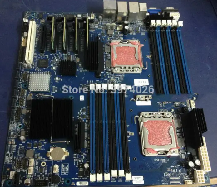 Μητρική πλακέτα διακομιστή Kontron KTC5520/EATX 1366 pin X58 με υποστήριξη CPU 5520 5639