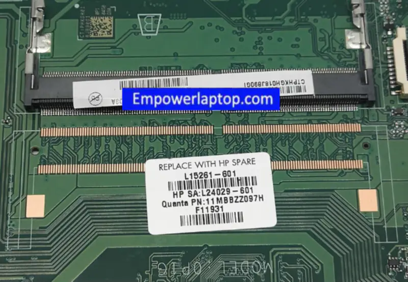Μητρική πλακέτα HP 246 G6 240 G6 245 G6 14-BW 14-BS L15261-001 L15261-501 L15261-601 DA0P1GMB6D0 N4000 για φορητούς υπολογιστές