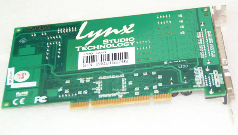 Κάρτα ήχου Lynx L22-G PCI - Αναλογική/ψηφιακή διασύνδεση
