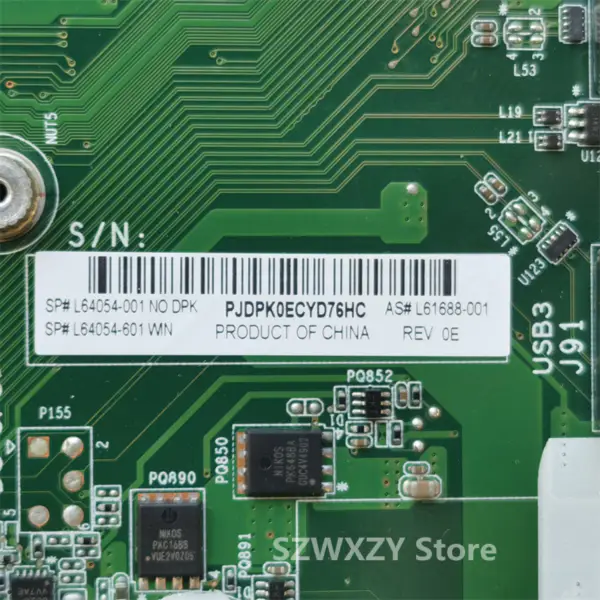 HP ProDesk 480 G6 MT L64054-601 L64054-001 L61688-001 Μητρική πλακέτα επιτραπέζιου υπολογιστή